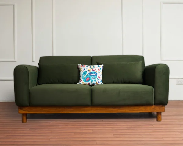 royal timber sofa